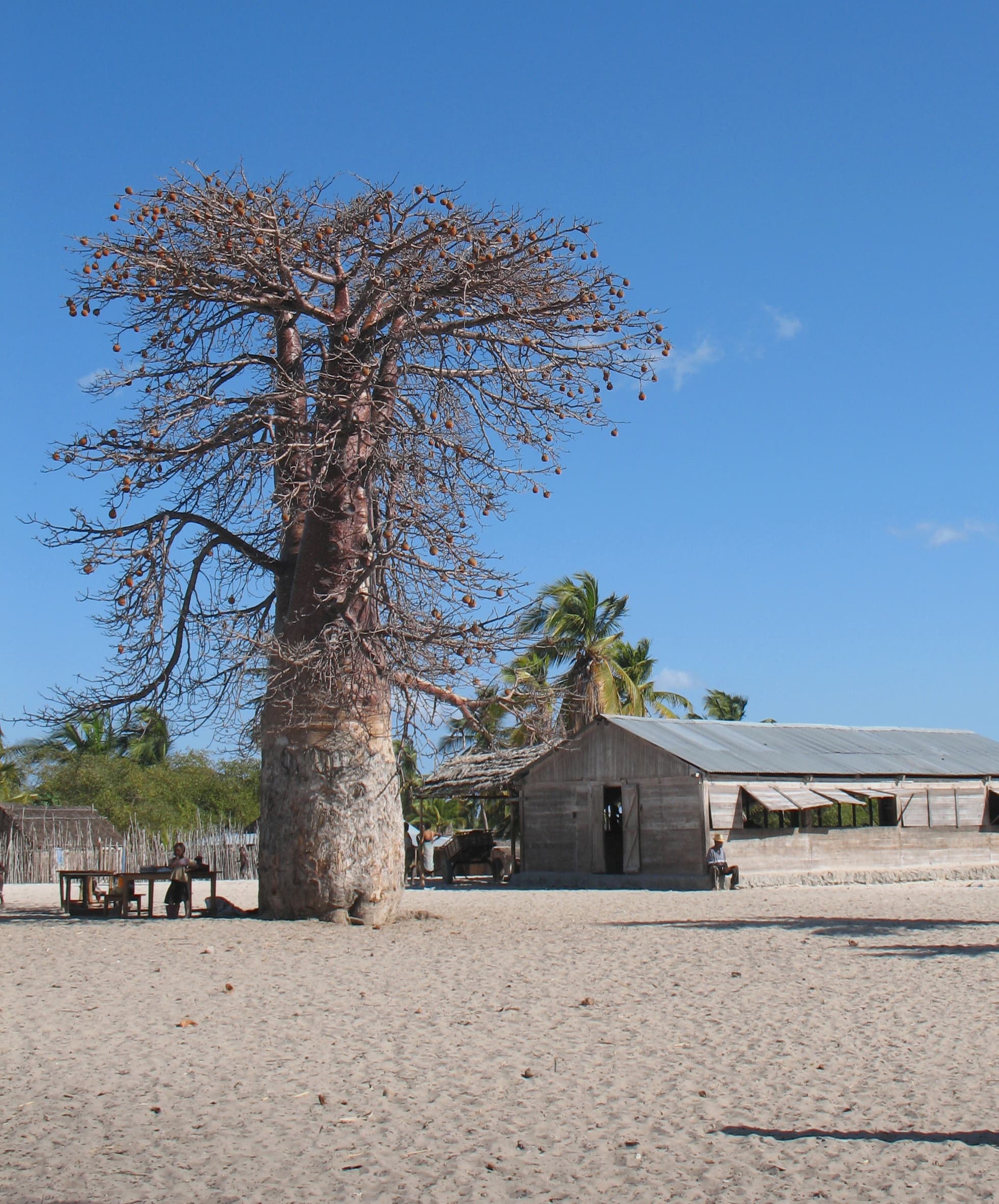 La place du village de Belo sur Mer